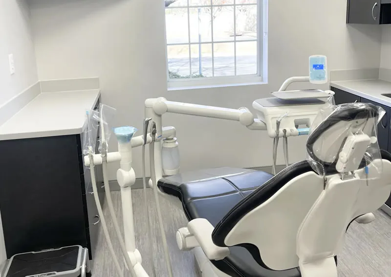 Dental handpieces and instruments at the practice